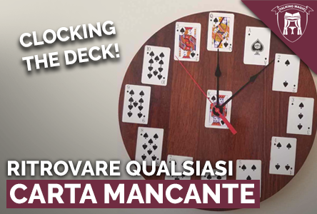 Copertina RITROVARE QUALSIASI CARTA MANCANTE: CLOCKING THE DECK