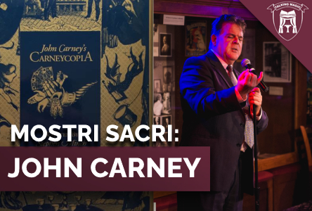 Copertina MOSTRI SACRI: JOHN CARNEY